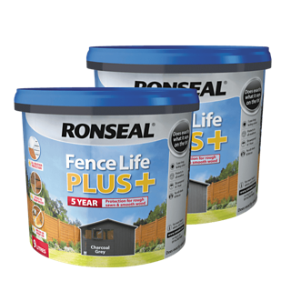 Buy 2 For £32 Inc VAT on Ronseal Fence Life Plus