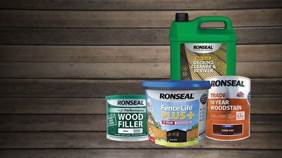 Buy One Get One Half Price on all Ronseal