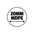 20mm MDPE