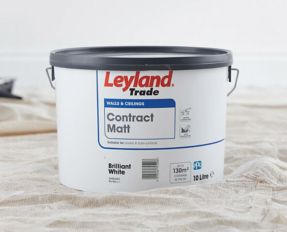 Buy 2 for £28 Inc VAT on Leyland Trade Contract Matt Paint