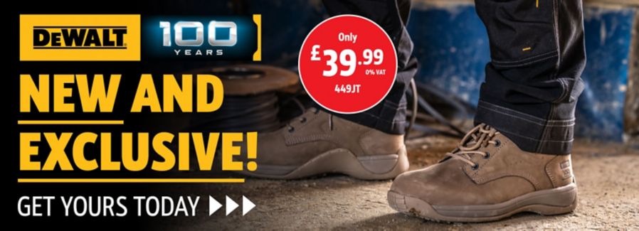 Dewalt bolster safety boots size 8 on sale