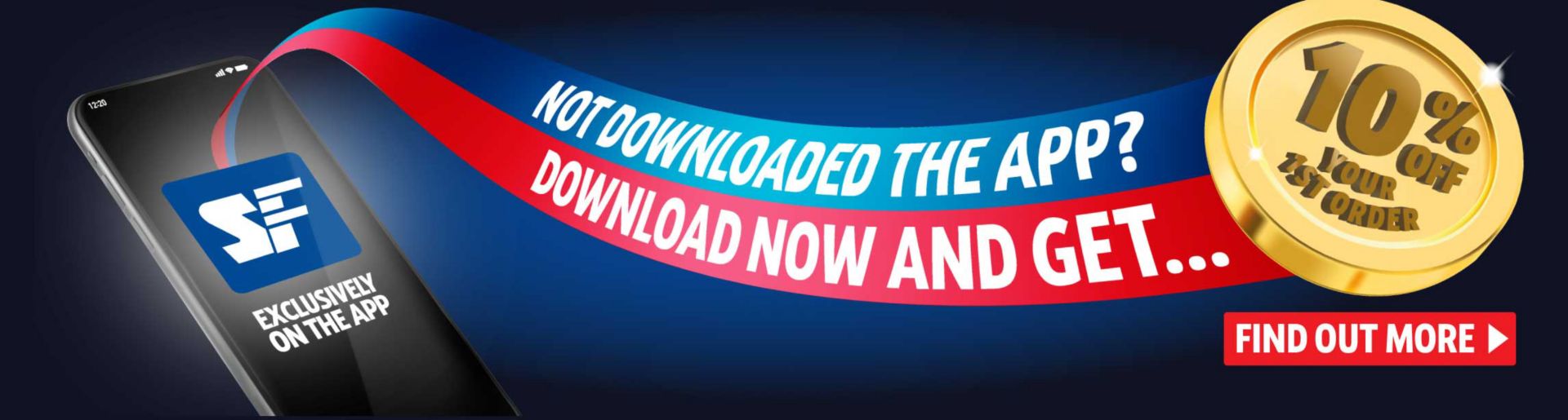 10% off your first App order