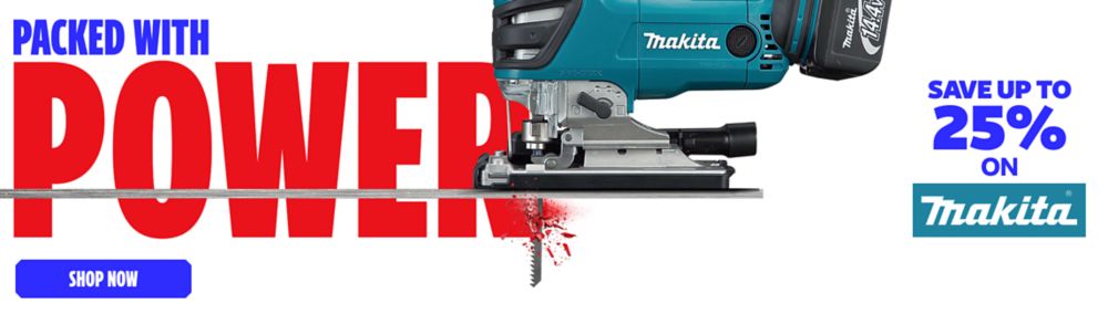 Packed with Power! Save up to 25% on Makita. Shop Now