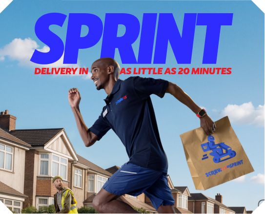 Sprint Delivery in as little as 20 minutes! Find Out More