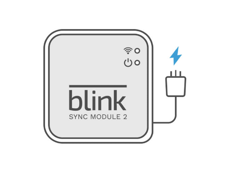 Plug in, add sync module & connect to Wi-Fi