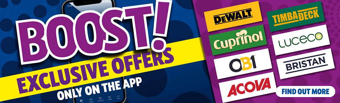 Boost! Exclusive Offers only on the App!