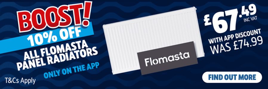 Boost! 10% Off Big Plumbing Brands. Only on the App!