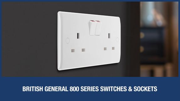 View All British General 800 Series Switches & Sockets