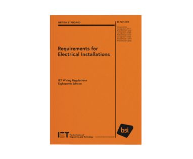 Shop IET BS 7671 18th Edition, Amendment 4 Wiring Regulations, Requirements for Electrical Installations 