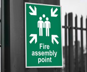 Fire Assembly Point Signs