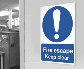 Fire Escape Signs