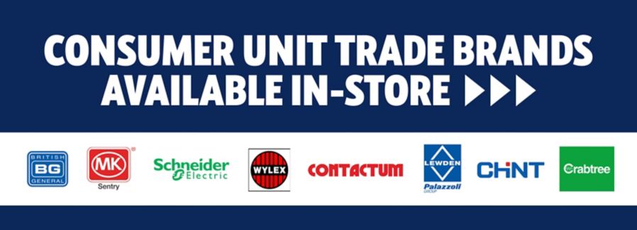 Consumer Unit Trade Brands Available In-store