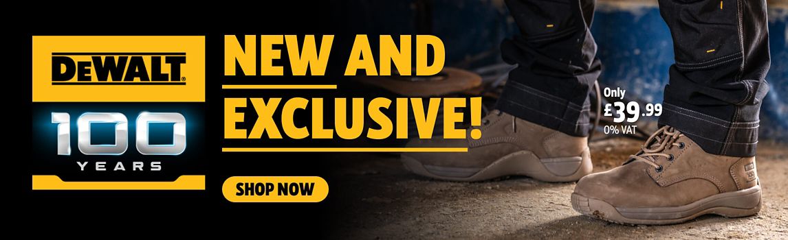 New DeWalt 100 Year Anniversary Exclusive Bolster Boot