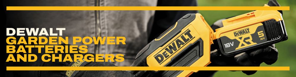 View All DEWALT Garden Power Batteries & Chargers