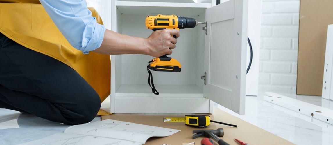 Image of a drill being used