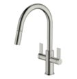 Dual Lever Pull Out Kitchen Taps