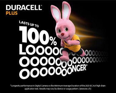 Duracell Plus D Alkaline Batteries 4 Pack - Screwfix