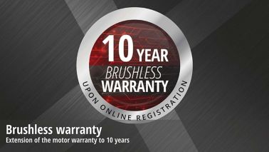 Einhell 10 Year Brushless Warranty