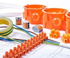 orange electrical cable connectors