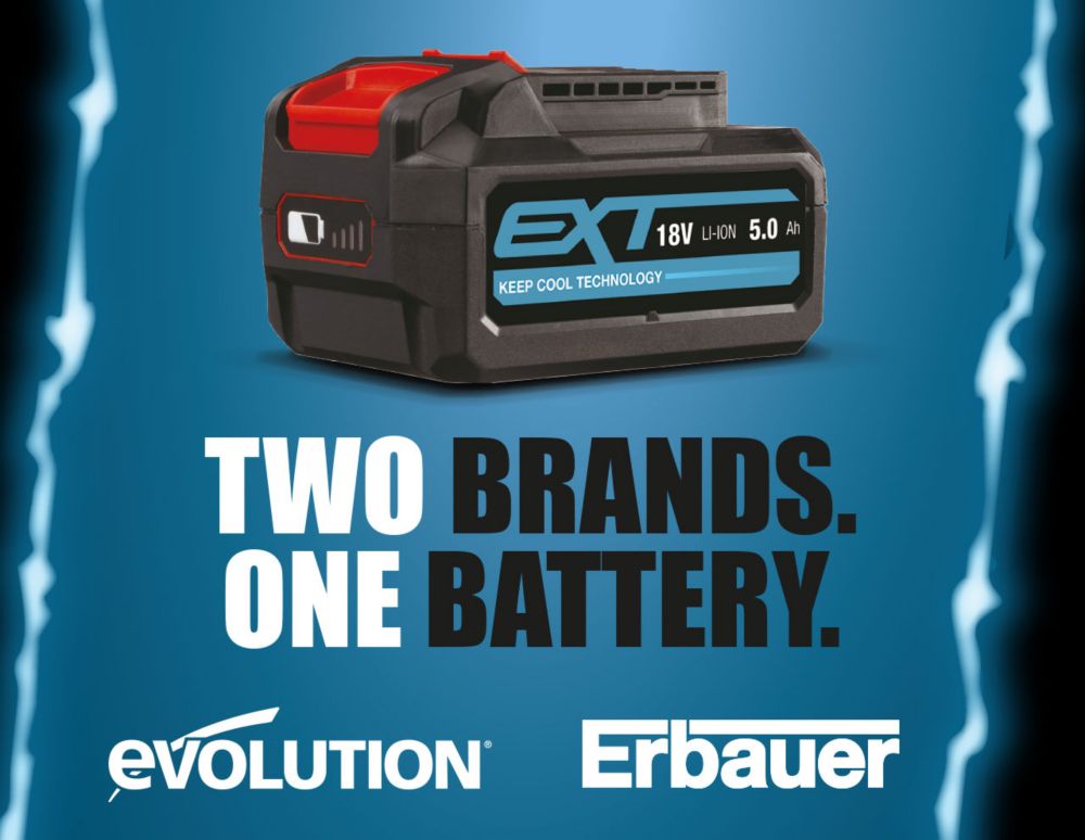 Erbauer 18v ext battery hot sale