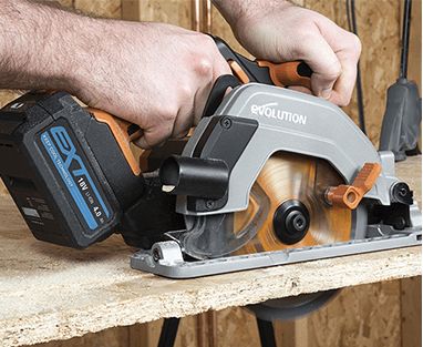 Evolution Cordless Saws
