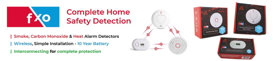 View All FXO CO, Heat & Fire Alarms