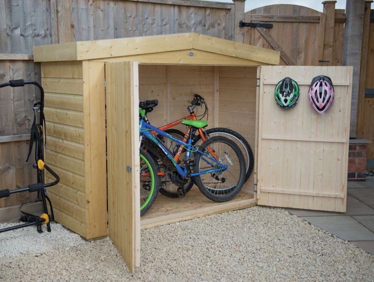 Screwfix bike sheds store