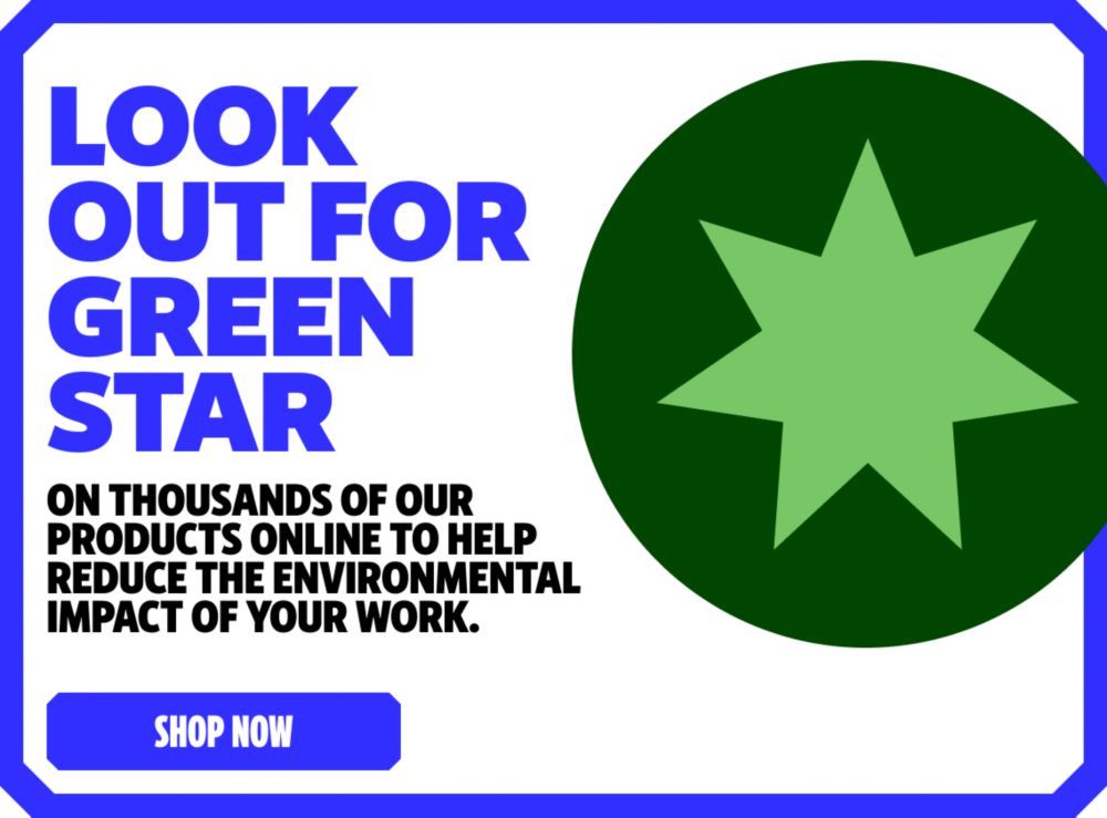 Look out for Green Star. Shop Now