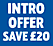 introductory offer save £20