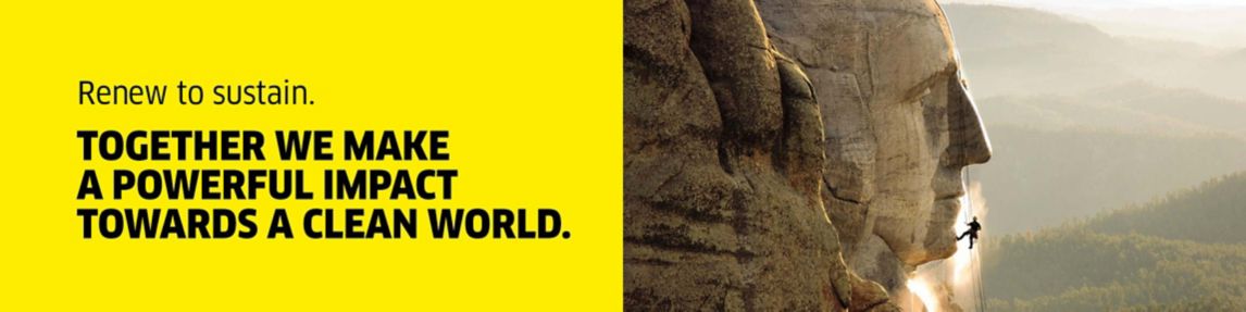 Kärcher Renew to sustain