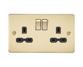 View All Knightsbridge Flat Screwed Switches & Sockets
