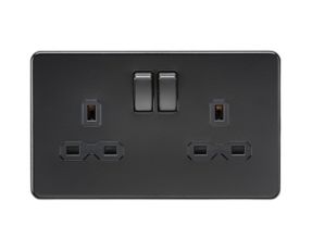 View All Knightsbridge Flat Screwless Switches & Sockets