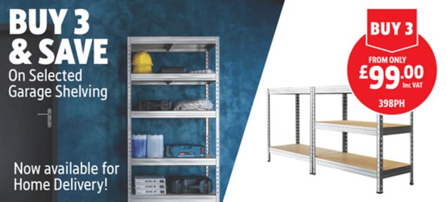 Shelving screwfix sale