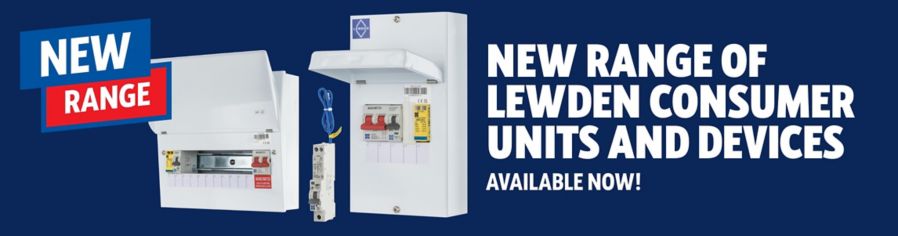 New Range of Lewden Consumer Units and Devices