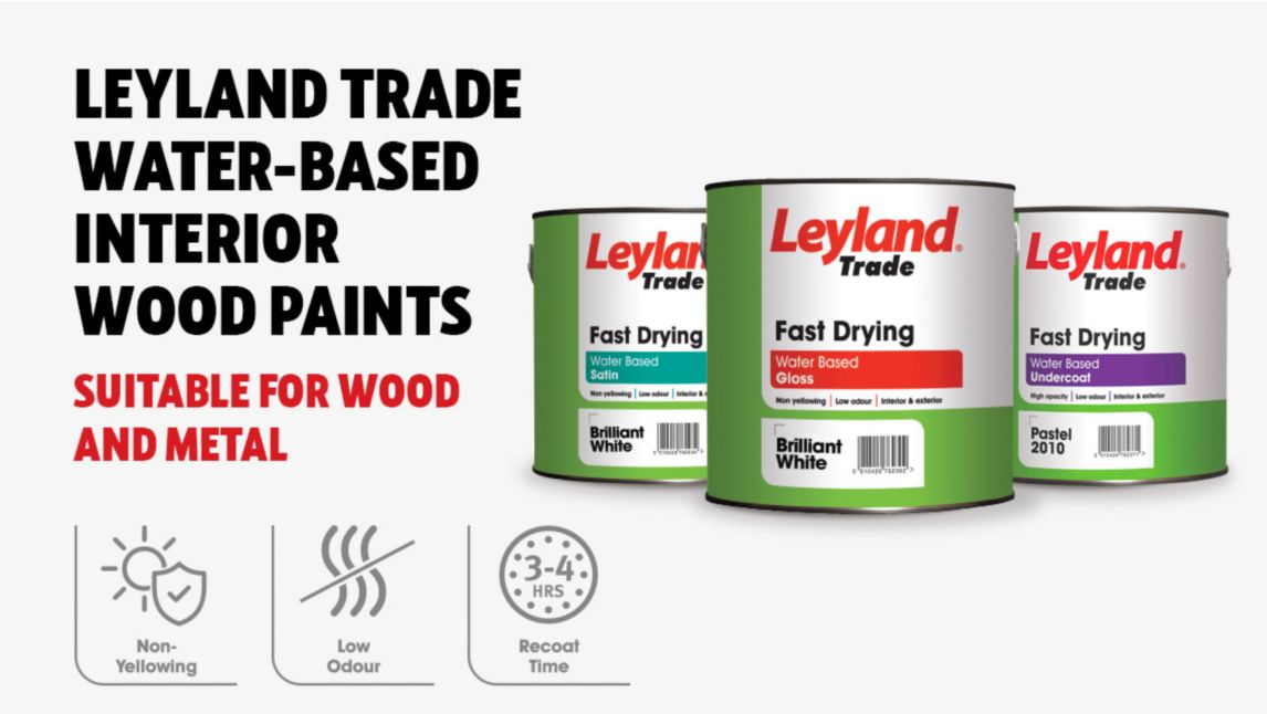 Leyland Trade Water-Based Interior Wood Paints