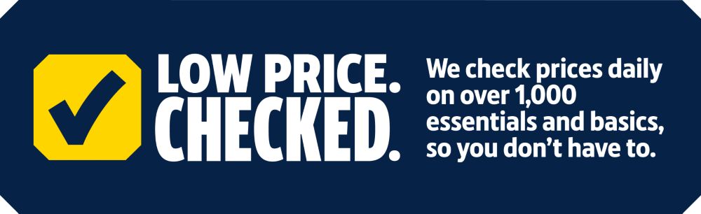 Low Price. Checked. We check prices daily on over 1,000 essentials and basics, so you don't have to. Shop Now