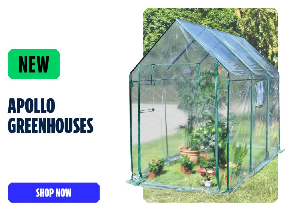 New Apollo Greenhouses. Shop Now