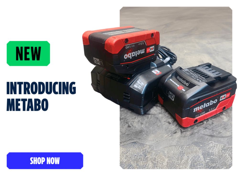 Introducing Metabo. Shop Now