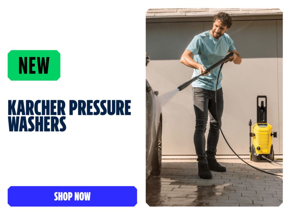 New Karcher Pressure Washers. Shop Now
