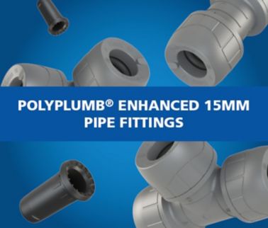 View All PolyPlumb® Enhanced 15mm Pipe Fittings