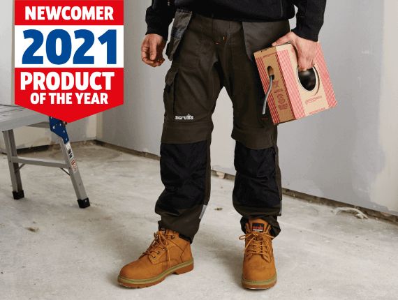 SCRUFFS TRADE STRETCH WORK TROUSERS