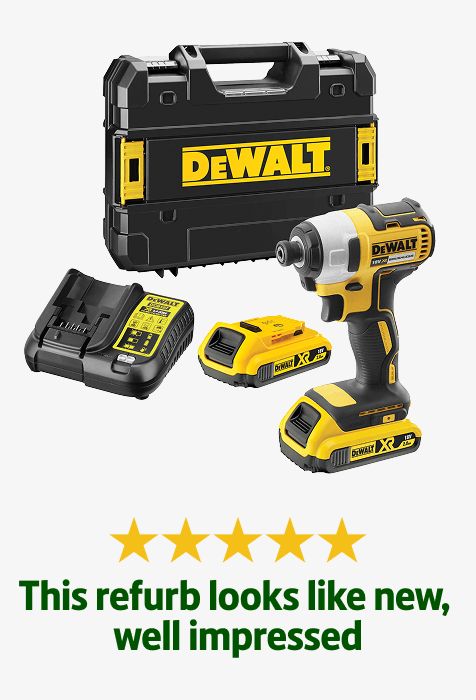 5 Stars. This refurb looks like new, well impressed