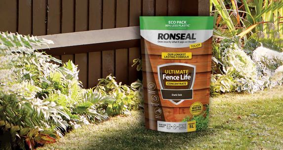 Ronseal 10-Year Exterior Wood Paint Satin Black 750ml - Screwfix