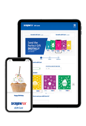 Grab your Screwfix Gift Card the next time you visit