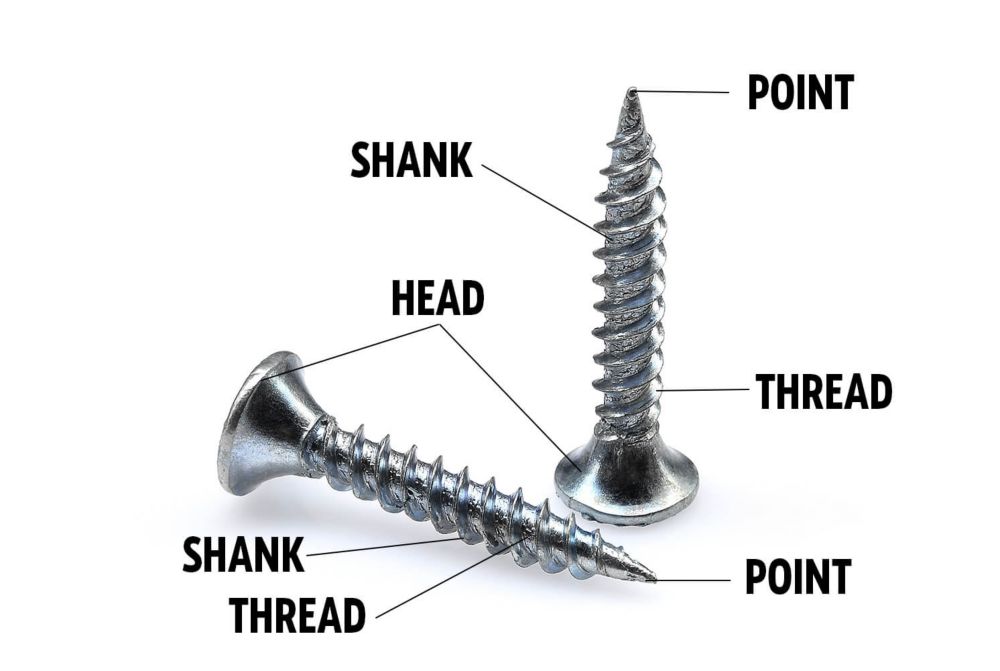 Drywall screws vs. other types of wood screws