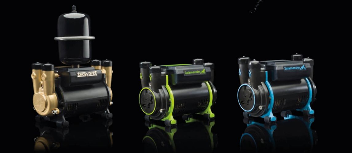 Image of a shower pump