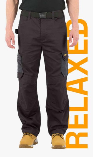 Site Relaxed Fit Work Trousers