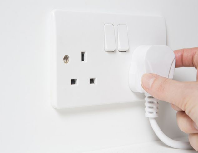 UK Standard Plug Power Outlet Light ON/OFF Switch Socket Wireless