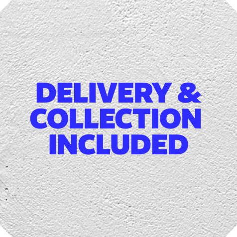 Delivery & Collection Included