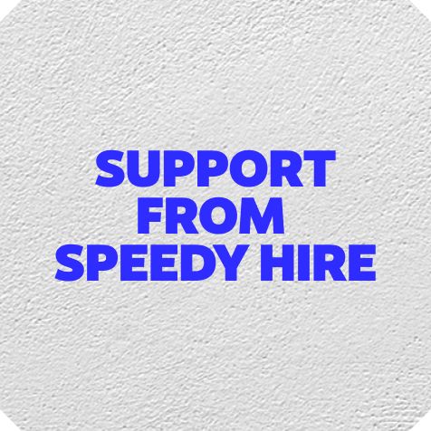 Support from Speedy Hire